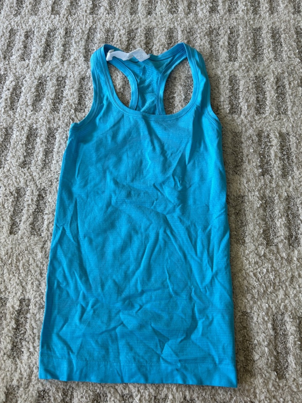 lululemon athletica Women's Racerback Tank - Teal Blue